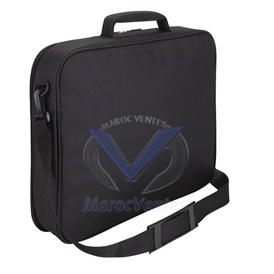 Sacoche en nylon noir pour ordinateurs portables 10091